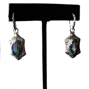 Beyond Elitism Mystic Quartz Dangle earrings
