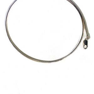 Omega Italian sterling silver necklace